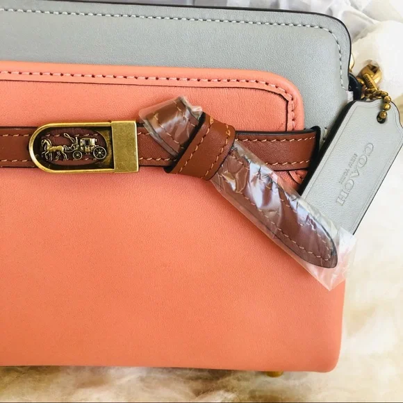 100% Authentic Brand New Coach Tate 18 Crossbody C2632 In Colorblock - Picture 3 of 16